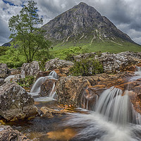 Buy canvas prints of Buachaille Etive Mòr by Douglas Milne