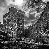 Buy canvas prints of Blackness Castle by Douglas Milne