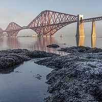 Buy canvas prints of The Forth Bridge in Winter by Douglas Milne