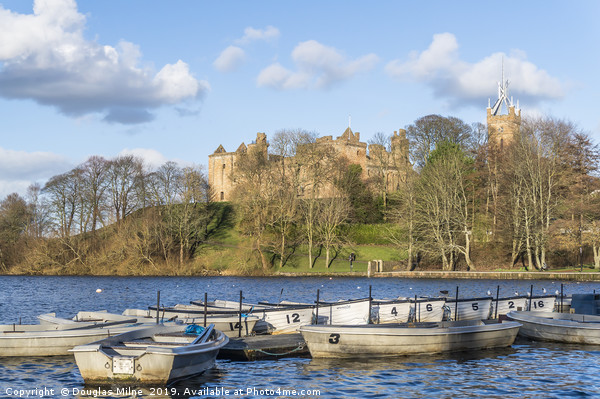 Linlithgow Palace Picture Board by Douglas Milne