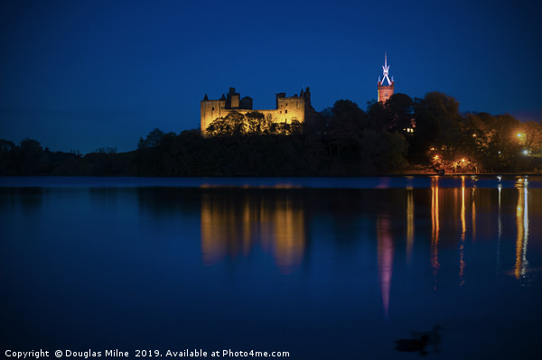 Linlithgow Palace Picture Board by Douglas Milne