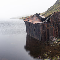 Buy canvas prints of The Old Boathouse by Douglas Milne