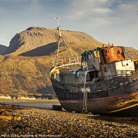 Buy canvas prints of The Corpach Wreck by Douglas Milne