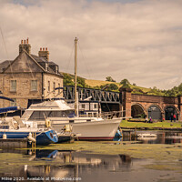 Buy canvas prints of Bowling Canal Basin by Douglas Milne