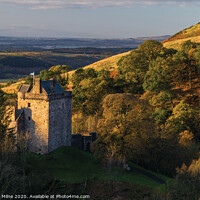 Buy canvas prints of Castle Campbell, Dollar by Douglas Milne
