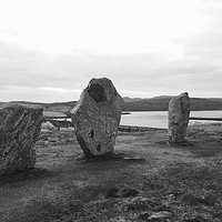 Buy canvas prints of  Callanish stone circle, Isle of Lewis by George Greenall