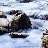 Buy canvas prints of Silky river  by George Greenall