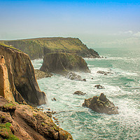 Buy canvas prints of Land's End, Cornwall by PAUL WILSON