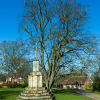 Buy canvas prints of Castle Rising War Memorial by Clive Wells