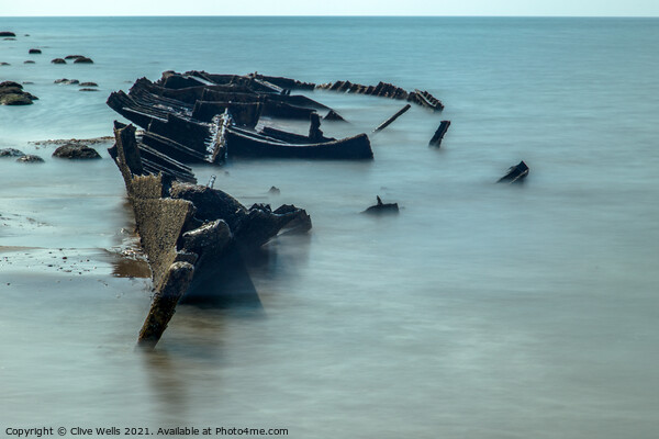 Sheraton wreck Picture Board by Clive Wells