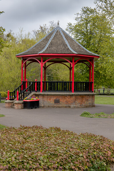 The band stand Picture Board by Clive Wells