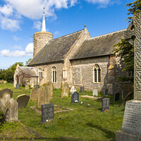 Buy canvas prints of St. Mary`s Church in Titchwell by Clive Wells