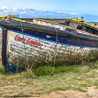 Buy canvas prints of Old rowing boat by Clive Wells
