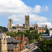 Buy canvas prints of Towards the Cathedral by Clive Wells