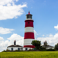Buy canvas prints of Happisburgh lighthouse   by Clive Wells