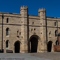 Buy canvas prints of Exchequers Gate in Lincoln by Clive Wells