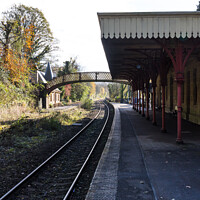 Buy canvas prints of The Derbyshire station of Cromford by Clive Wells