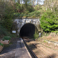 Buy canvas prints of Willersley Tunnel at Cromford Station in the Peak District by Clive Wells