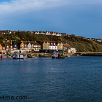 Buy canvas prints of Panoramic of Folkestone`s outer harbour by Clive Wells