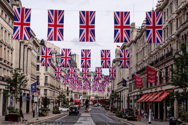 Bunting seen in Regent Street Picture Board by Clive Wells