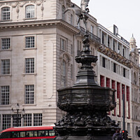 Buy canvas prints of Eros in Piccadilly Circus by Clive Wells