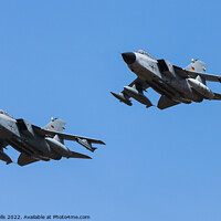 Buy canvas prints of A pair of German Tornados by Clive Wells