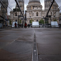 Buy canvas prints of Leading line to St.Paul`s by Clive Wells