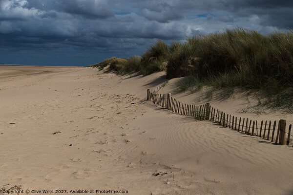Sand dunes Picture Board by Clive Wells