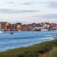 Buy canvas prints of Wells-Next-Sea harbour by Clive Wells