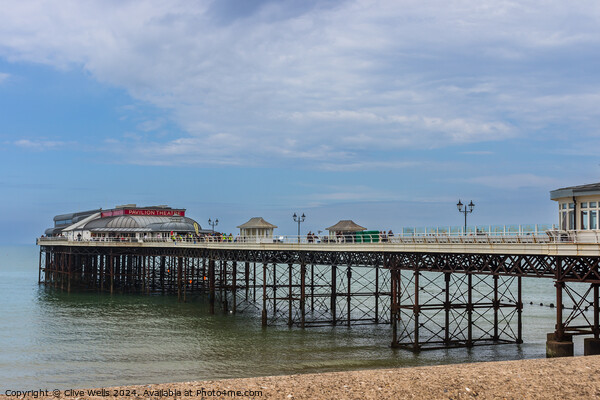 Cromer Pier Picture Board by Clive Wells