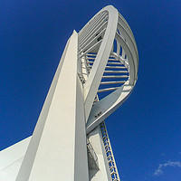 Buy canvas prints of Spinnaker Tower by Clive Wells
