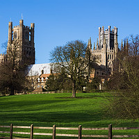 Buy canvas prints of Ely Cathedral by Clive Wells