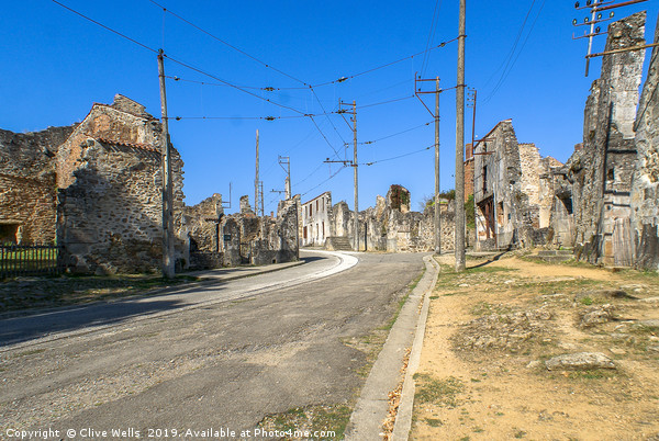Oradour-sur-Glane Picture Board by Clive Wells