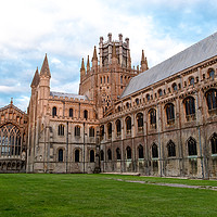 Buy canvas prints of View of Ely Cathedral in Cambridgeshire by Clive Wells