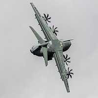 Buy canvas prints of Airbus A400M Atlas at RAF Fairford by Clive Wells
