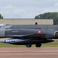 Buy canvas prints of Turkish F-4E Phantom at RAF Fairford by Clive Wells