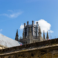 Buy canvas prints of Octagon Lantern Tower of Ely Cathedral by Clive Wells