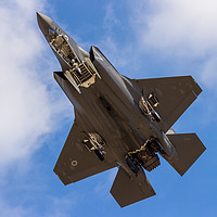 Buy canvas prints of F-35 Lightning seen at RAF Fairford by Clive Wells