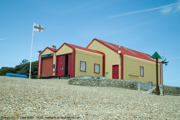 The Wells-Next-Sea lifeboat station. Picture Board by Clive Wells