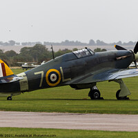 Buy canvas prints of Hawker Sea Hurricane 1B by Clive Wells