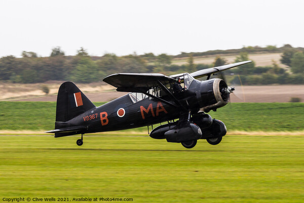 Westland Lysander Mk.III Picture Board by Clive Wells
