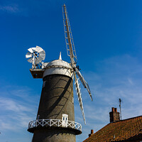 Buy canvas prints of Bircham Windmill by Clive Wells