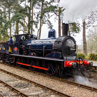 Buy canvas prints of Steam train at Holt Station  by Clive Wells