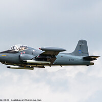 Buy canvas prints of BAC Strikemaster Mk82A by Clive Wells