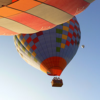 Buy canvas prints of Hot air balloons in Turkey by Sue Hoppe