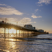 Buy canvas prints of Worthing Pier, early morning by Terry May