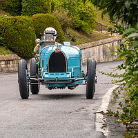 Buy canvas prints of Bugatti Type35B at Circuit des Remparts by Lenscraft Images