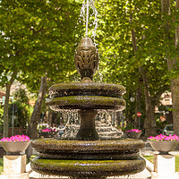 Buy canvas prints of Bolsena Fountain, Italy by Lenscraft Images