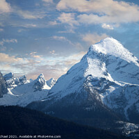 Buy canvas prints of JENNER Berchtesgadener Alpen by Silvio Michael