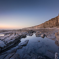 Buy canvas prints of Nash Point by Drew Davies